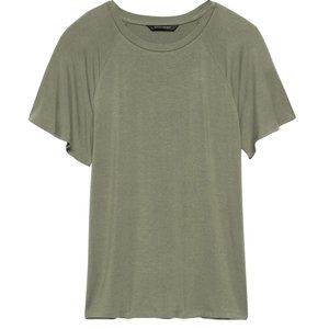 Banana Republic Soft Stretch Flutter Sleeve Tee XS